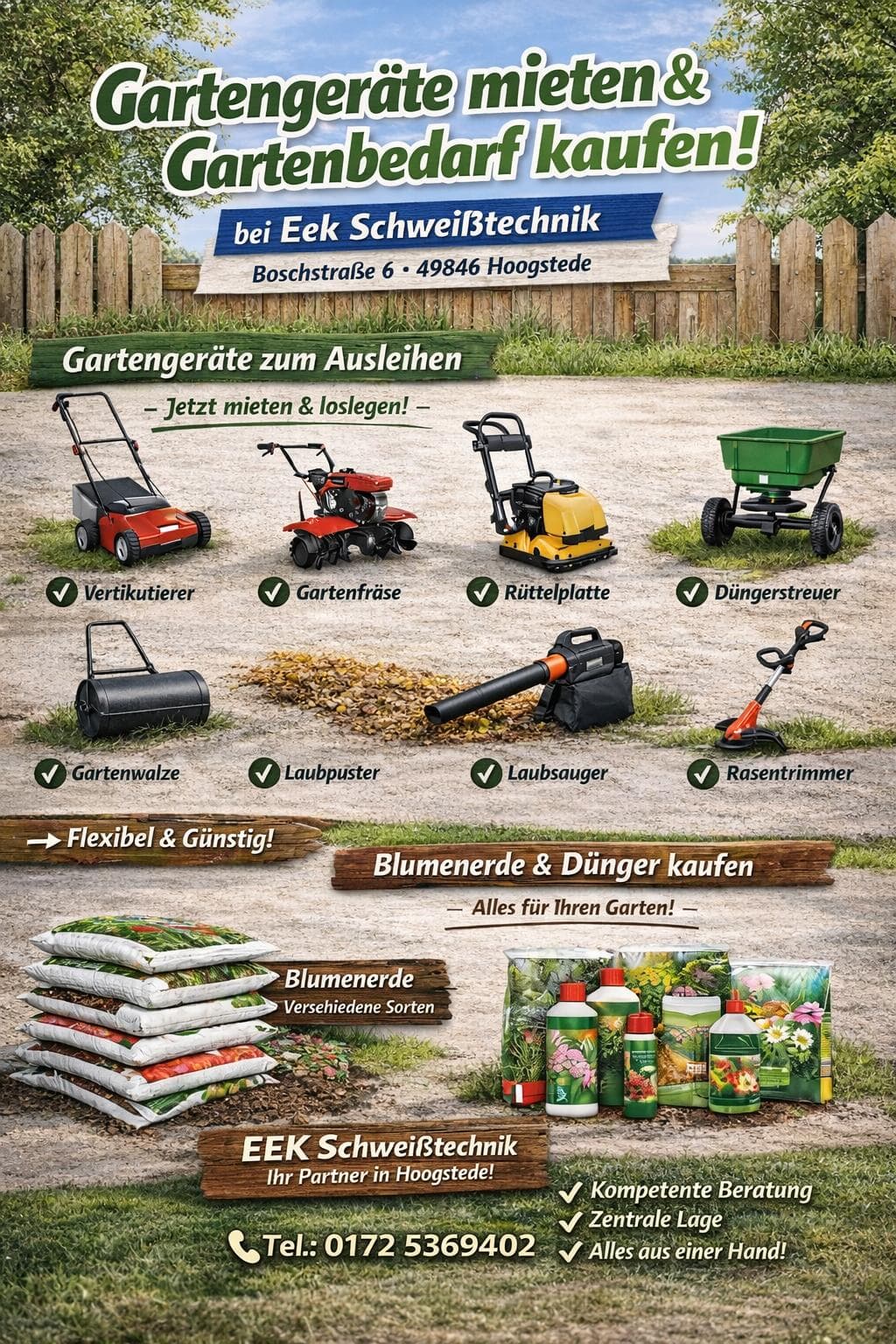 Gartenprodukte bei Eek Schweißtechnik